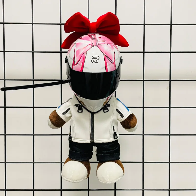 

Mini helmet for girls pink butterfly dream riding decoration trunk pendant motorcycle ornaments