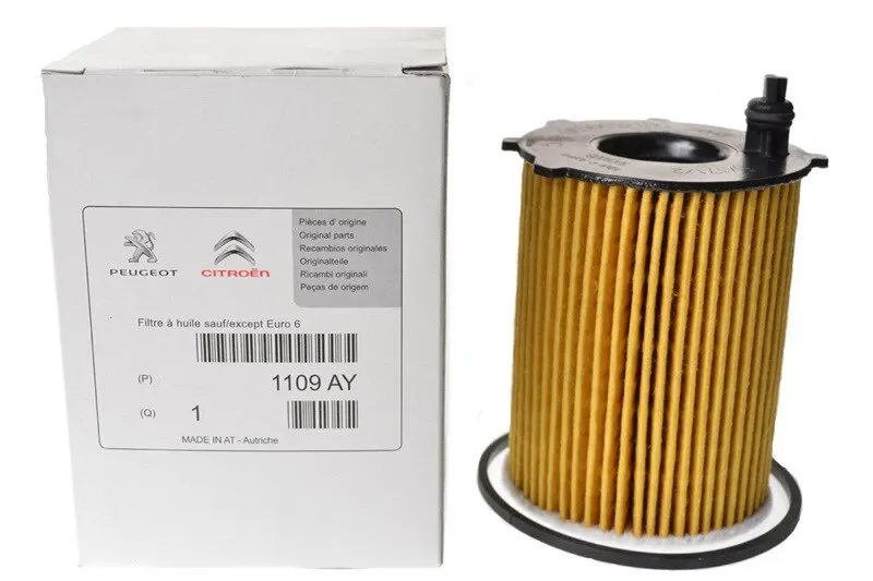 VolMarkt 1109Ay Oil Filters For Citroen Berlingo C3 DS5 Jumpy Ford Fusion Mondeo Mını S40 V70 III Peugeot 5008 Reliable original