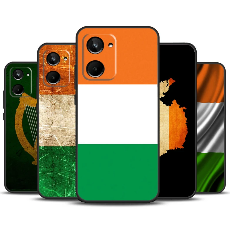 Ireland Irish Flag For Realme 12 11 Pro Plus 10 Pro GT5 GT3 C55 C53 C51 C33 C31 C30 C25s C21Y C15 GT Neo5 Case