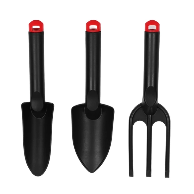 Paquete Y88D de 3 set de construcción de castillos de arena de plástico con palas para actividades de juego de arena de playa para niños