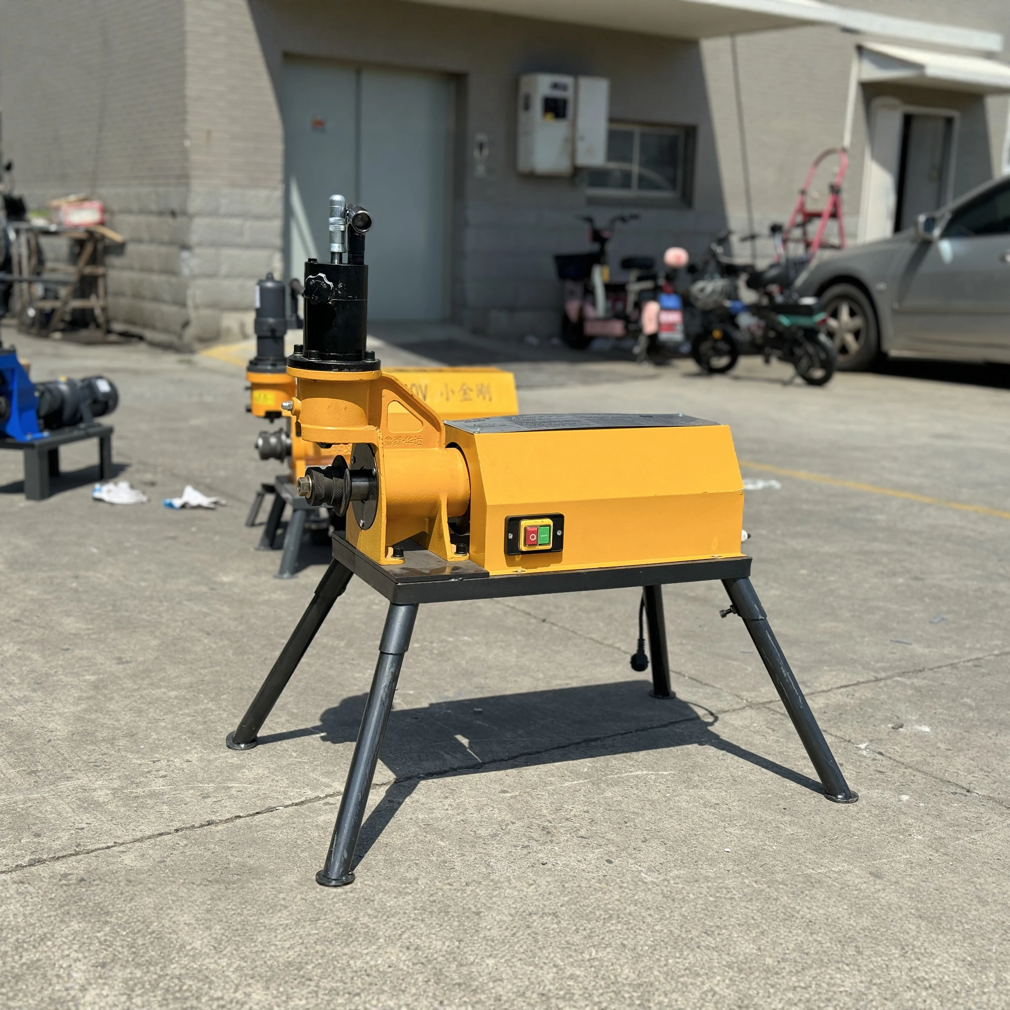 Hydraulic Grooving Pipe Cutting Punching Galvanized Stainless Steel Seamless Pipe Groove Machine Firefighting Three-piece Set