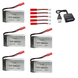 Ad alta Capacità 3.7V 1800mAh Lipo Batteria Per Il Caricatore KY601S X5 X5S X5C X5SC X5HC X5SH X5SW M18 H5P h11D H11C T64 T04 T05 F28 F29