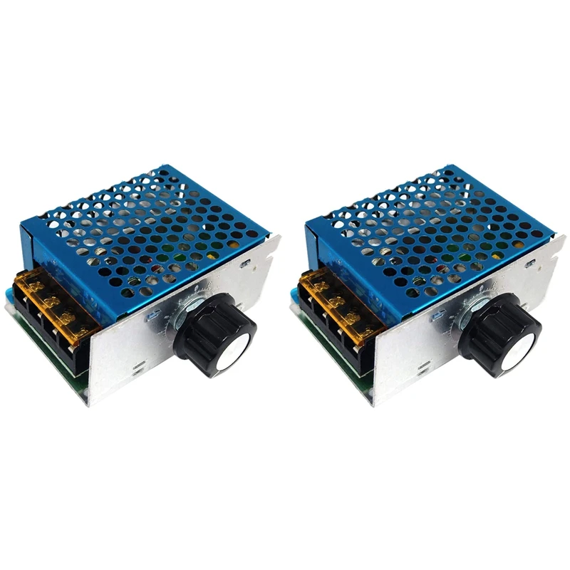 Ttkk-モーター速度コントローラー、4000w、調整可能な電圧レギュレーター、scr、高出力、温度ガバナー、調光器、ホット、2x