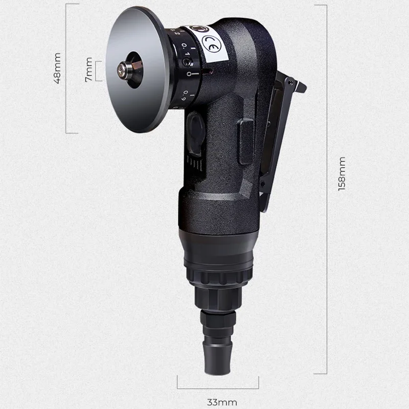 NF MR-A100 Mini pneumatic chamfering machine small hand-held right angle arc large mold workpiece deburring