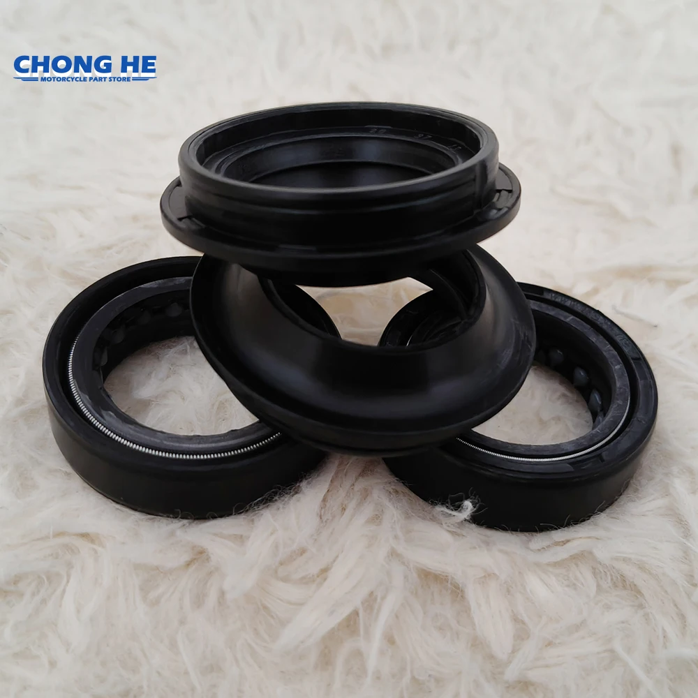 

2pc/4pc/8pc/16pc 27x37x7.5 Motorcycle Parts Absorber Front Fork Damper Oil Seal 27 37 Dust Seal Cover Shock Absorber 27*37*7.5