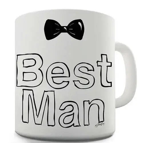 

Best Man Bowtie Novelty Mug