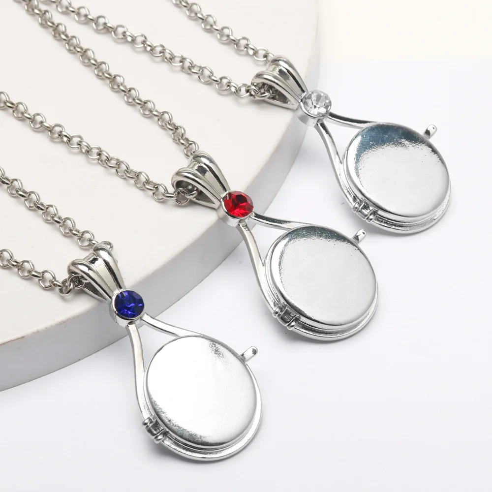 TV Show H2O Just Add Water Cosplay Necklace Mermaid Locket Pendant Necklace Women Men Choker Jewelry Lovers Gift view 5