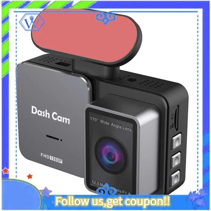 

M46K-Car DVR Dashcam IPS Dual Lens Auto FHD1080P Parking Monitoring Camcorder Rear Camera Auto Spare Parts Parts