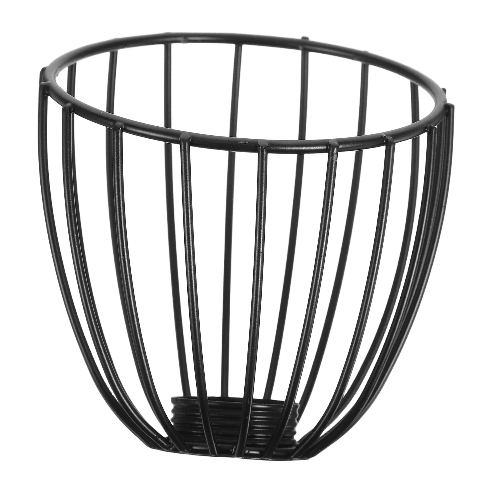 

1pc Mini Iron Birdcage Pendant Lampshade For Ceiling Fan Lighting Metal Cage Cover Vintage Farmhouse Decor Hanging Light