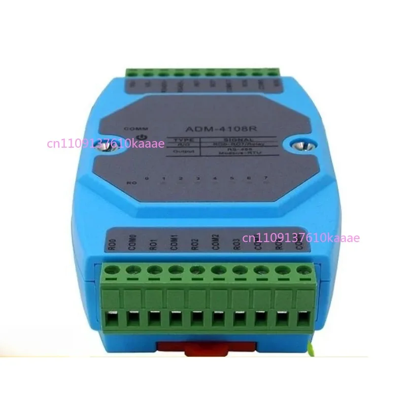 

Promotion ADM-4108R Modbus RTU 485 Relay Module 8channel Relay Extended PLC Control
