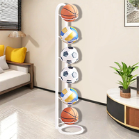 6-Layer Basketball Stand Combination Organizer