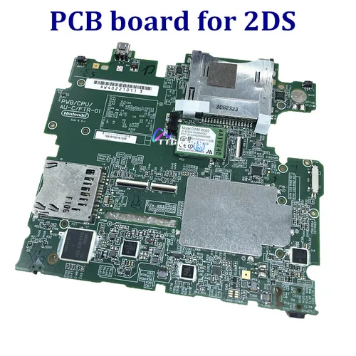 Placa base Original usada para consola de juegos de mesa PCB Nintendo 2DS versión de EE. UU.