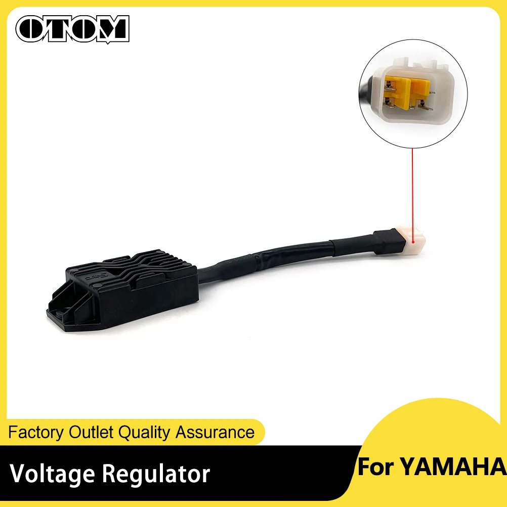 

Мотоциклетные аксессуары OTOM, 12 В, регулятор напряжения, выпрямитель для 2-тактных двигателей YAMAHA DT230 Loncin MT250 HJ250H KAYO KEWS K16