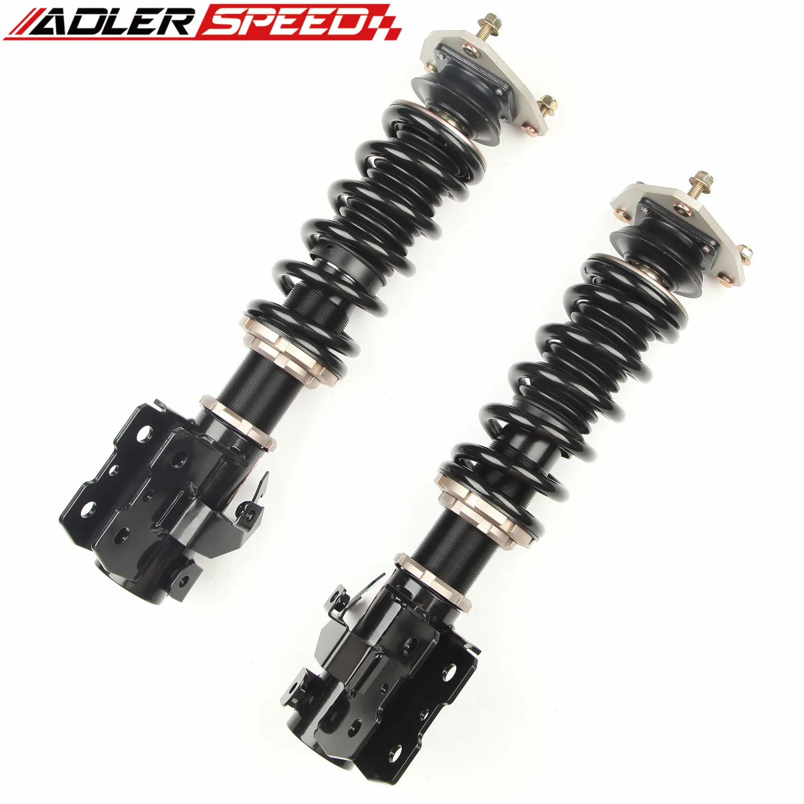 ADLERSPEED Coilovers Kit For 95-99 Nissan Sentra & 200sx B14 18 Level Adj. Springs Shocks