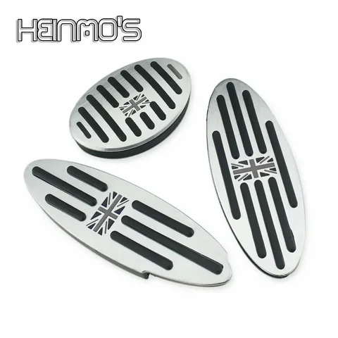 Наклейка на педаль для Mini Cooper One S R50 R52 R53 R55 R56 R60 R61 F55 F56 F54 F60 Countryman Clubman Аксессуары 2/3 шт.