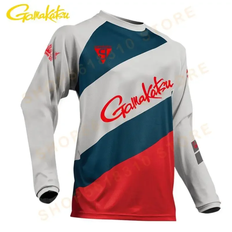 

Long Sleeve Fishing Wear 2024 Outdoor Sports Shirts Clothing Anti UV Breathable Cycling Hunting Hiking Clothes
