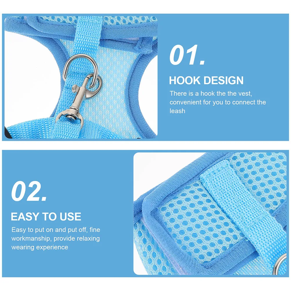 

Chicken Leash Sets Pet Decorate Chicken Harness Vest Hen Vest Rope Rope Hen Traction Pulling Strap Practical Durable