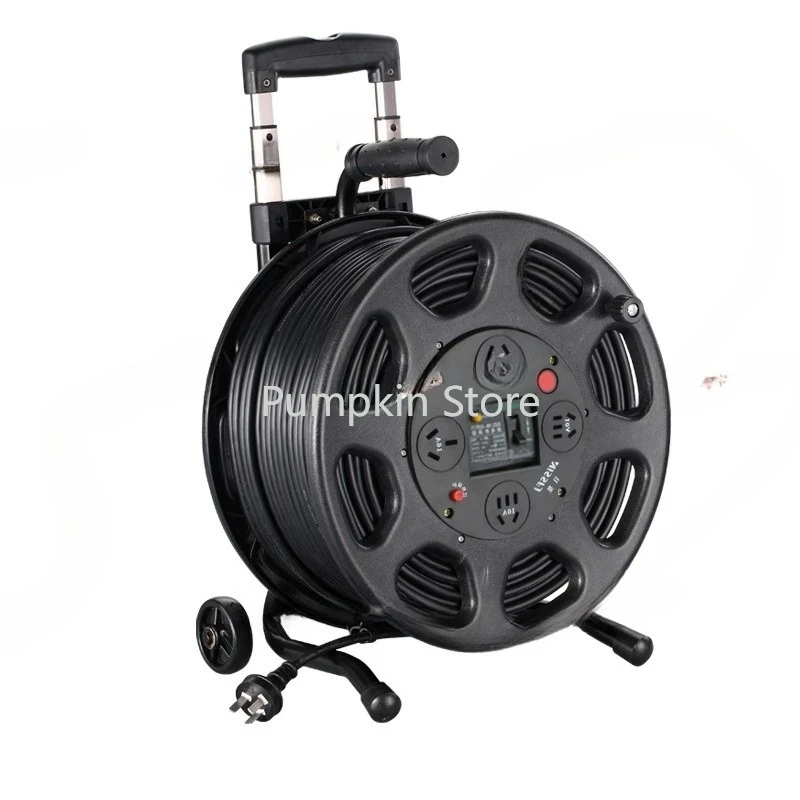 

Cable Mobile Winding Empty Wire 30 Meters Reel Wire Roller 100 Meters Storage