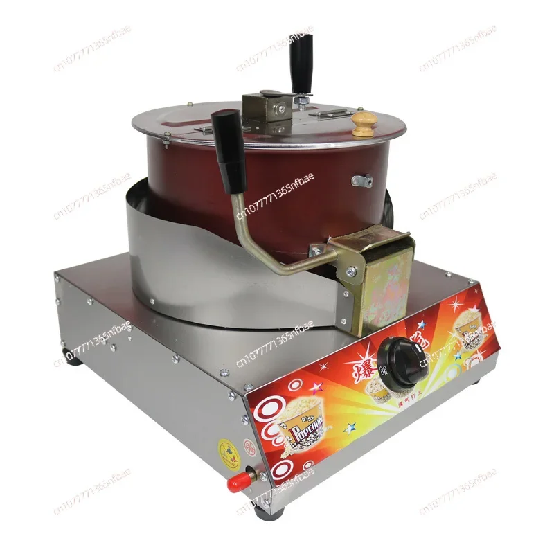 

Коммерческая газовая ручная машина для попкорна, бытовой газовый горшок для попкорна, сферическая машина для попкорна-бабочки для киоска