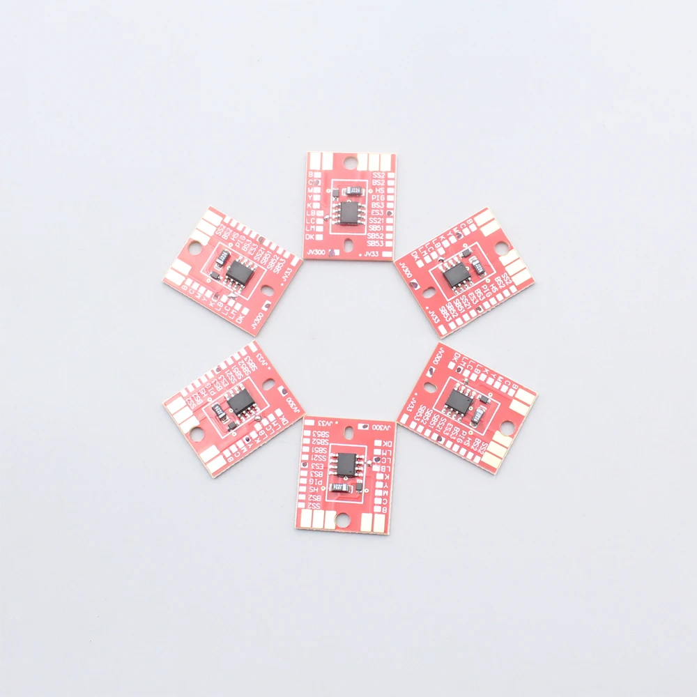 6 Color SS2 Permanent Chip for Mimaki JV3 JV33 JV34 JV5 CJV30 TPC1000 TS3 TS34 TS5 printer Auto Reset chip