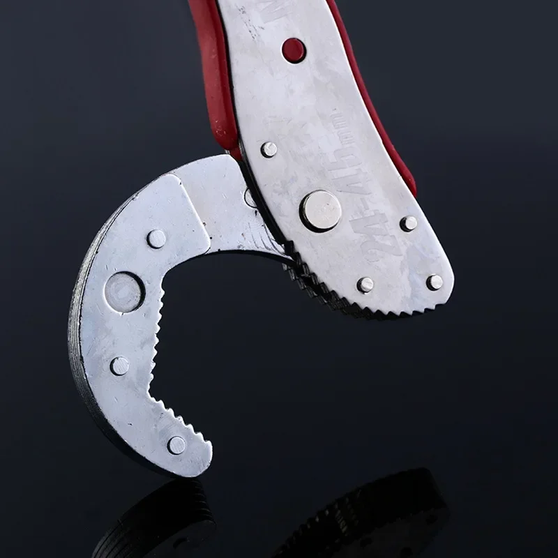 High Carbon Steel Multifunctional Universal Magic Wrench Quick Pipe Pliers Dual Purpose Adjustable Wrench Pipe Pliers