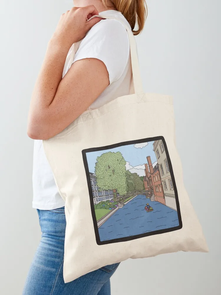 

Queens College - Strugletown || Cambridge struggles Tote Bag Fabric bag Large bags for women the tote bag