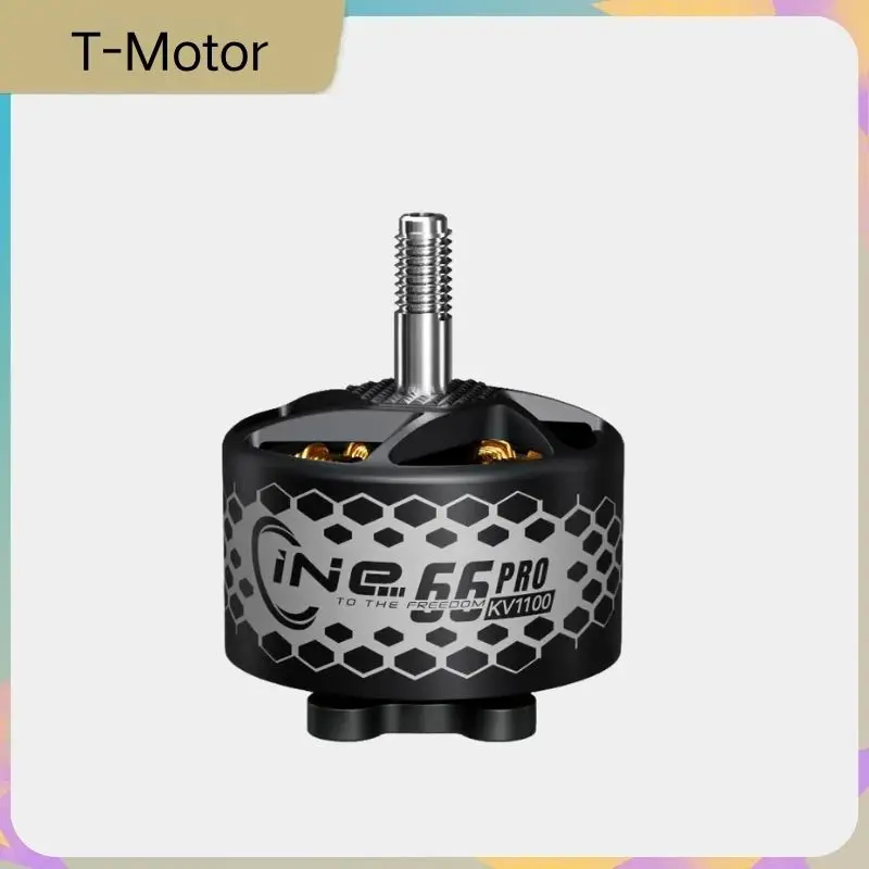 

T-MOTOR Cine66 PRO 2207 1100KV Motor 3-6S Low Noise Ultra Smooth for FPV Freestyle Long Range Cinewhoop Drone