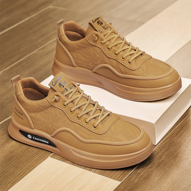 

MAEDEF Men's Vulcanized Shoes Lightweight Soft Sole Men's Walking Skateboard Shoe Anti Slip Men's Casual Athletic Man Sneakers