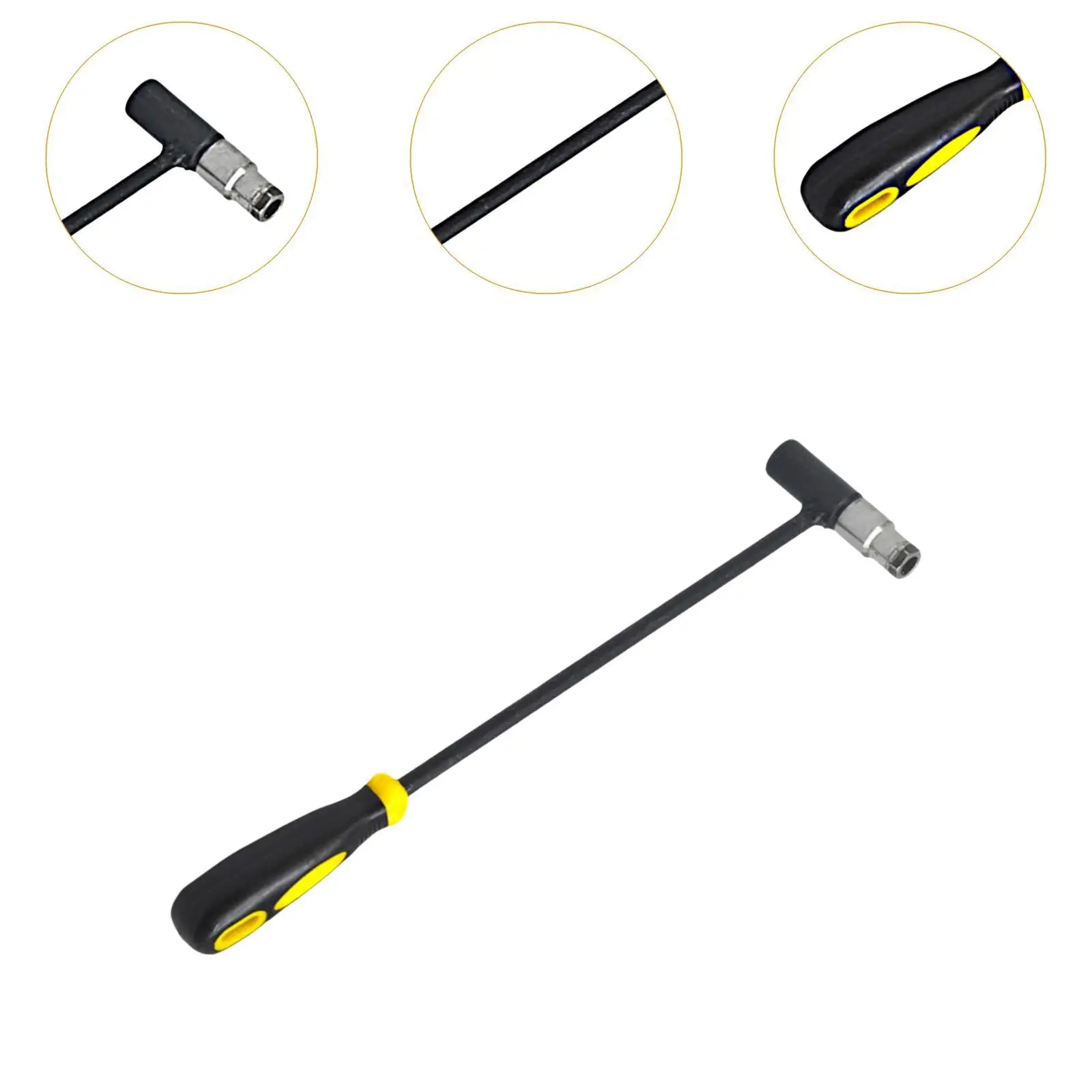 Fuel Injector Puller Tool 35cm Common Rail Remover Oil Needle Extractor for Engine Parts Service