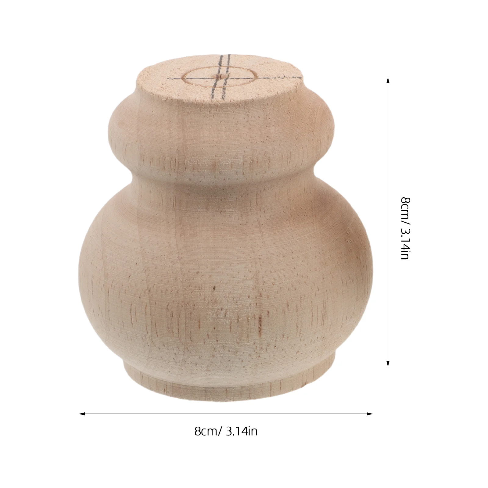 2 قطعة أرجل الخشب الصلب 3 "أقدام خشبية بسيطة ل أريكة طاولة القهوة حامل مضمد خزانة عثمانية خزانة الكتب خشب صلب قوي #5