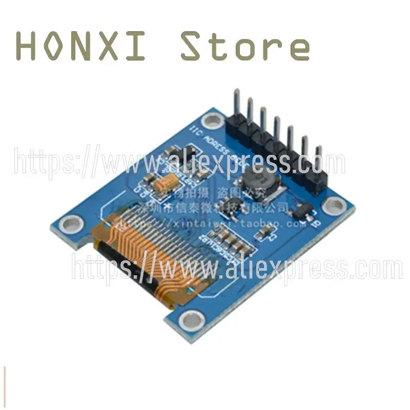 1PCS 0.95 inch OLED LCD 96 * 64 full color OLED display module hd example source code