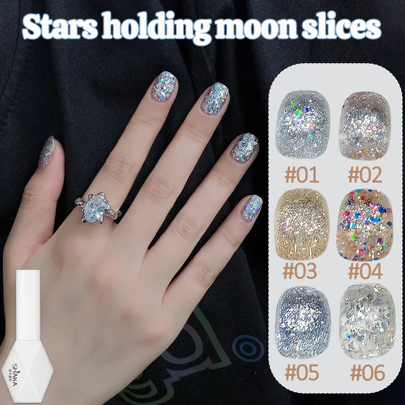 1pcs SHAKA Autumn Stars Hold t - огляд і ціна Nail Art Maroon