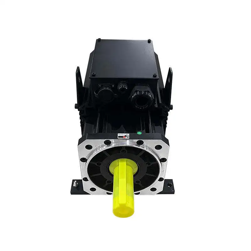 Factory Direct 20kw 380v Closed-Loop Runs Smoothly Control Flange 180mm 3 Phase Ac Industrial Servo Motor for Printing Machinery