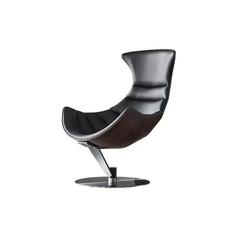

Italian minimalist snail chair light luxury single chair living room balcony leisure