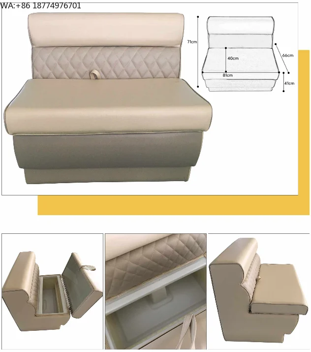 

Комплект сидений для понтонной лодки: диван и скамья, высококачественный, с возможностью выбора цвета