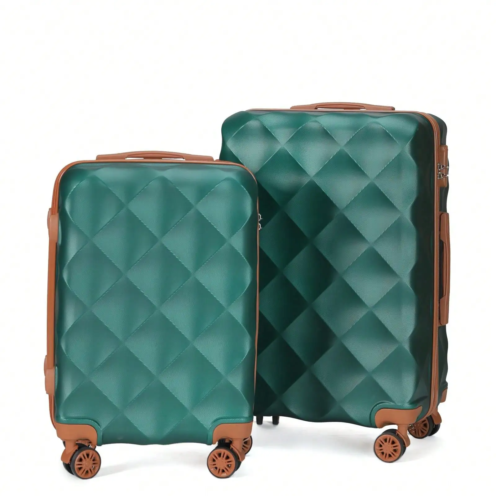 2pc 20/24 Inch Large Capacity Suitcase Spinner Wheel Lock Password Lock Carry-On Bags Trolley Case For School College University For Boys Girls Women Man For Travel Ideal Choice