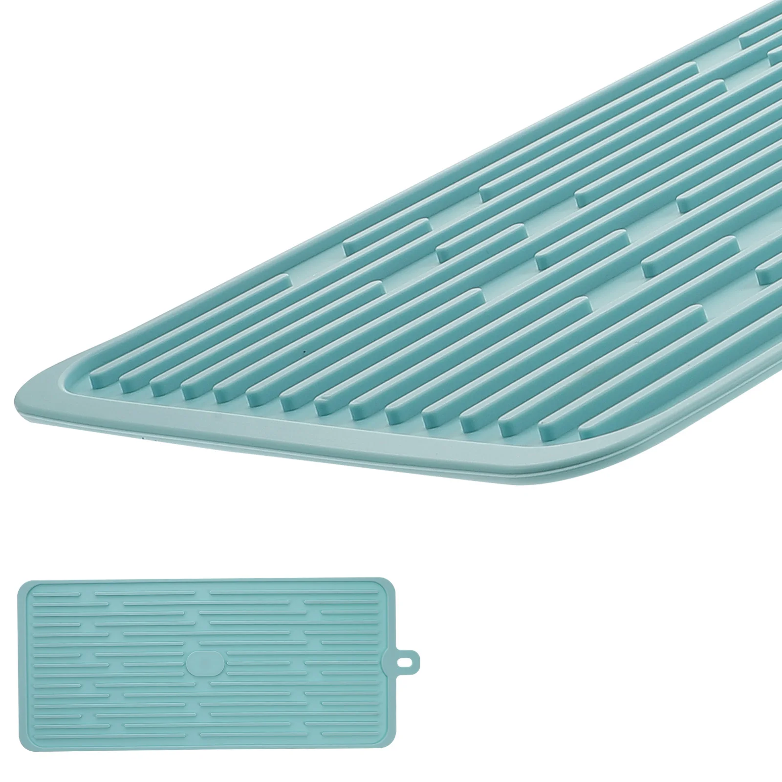 

Silicone Drying 20X30Cm Kitchen Dish Drying For Countertop Water Absorbing Non Slip Easy Clean Small Dish Mat Kitchen