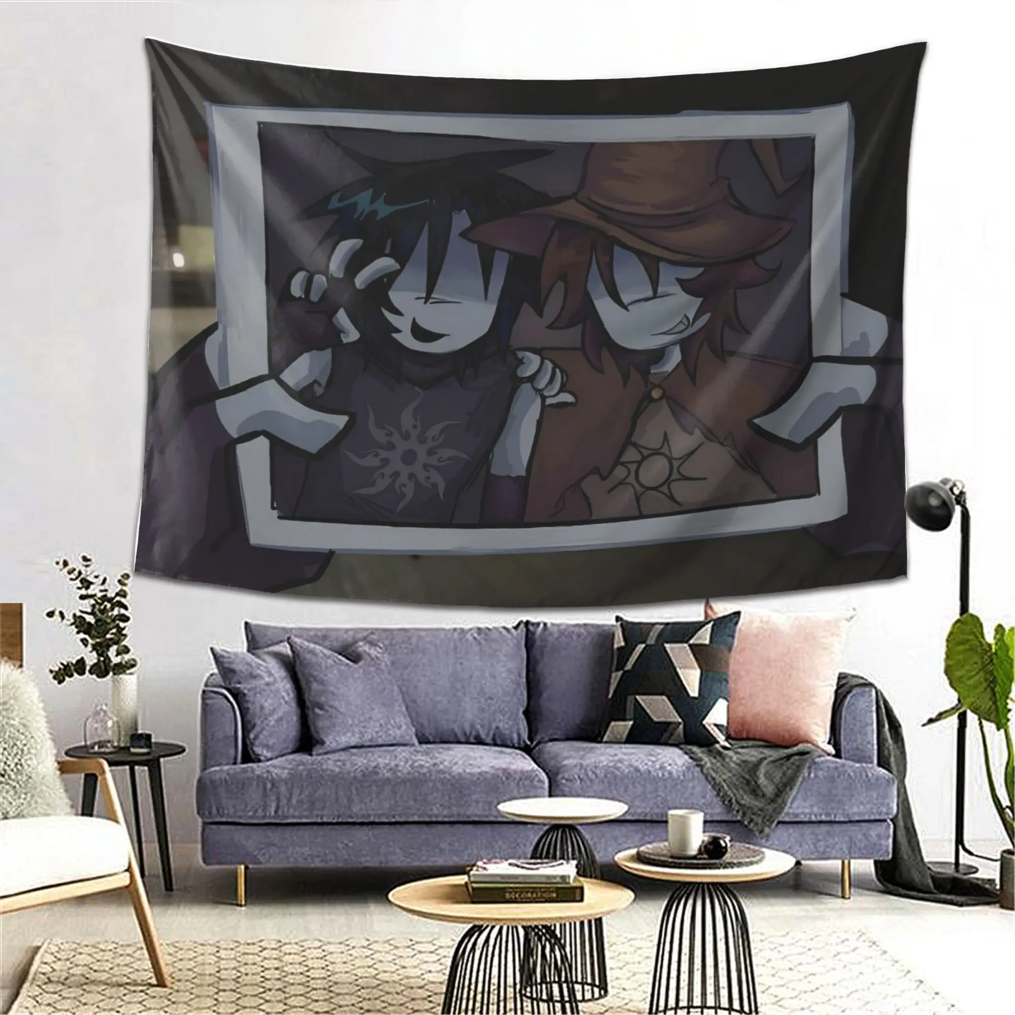 Forsaken Wall Art Tapestry Soft Durable Printed Background Hanging For Home Decor Gift