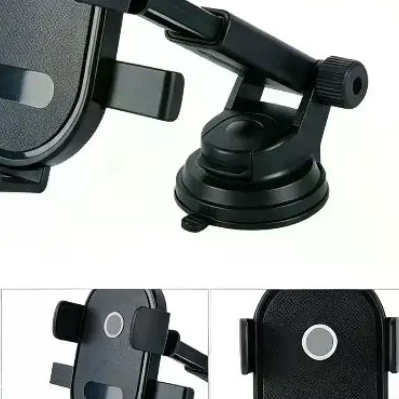 Car Phone Mount Strong Suction Cup One Hand Use Fits Most Smartphones Daily Commute
