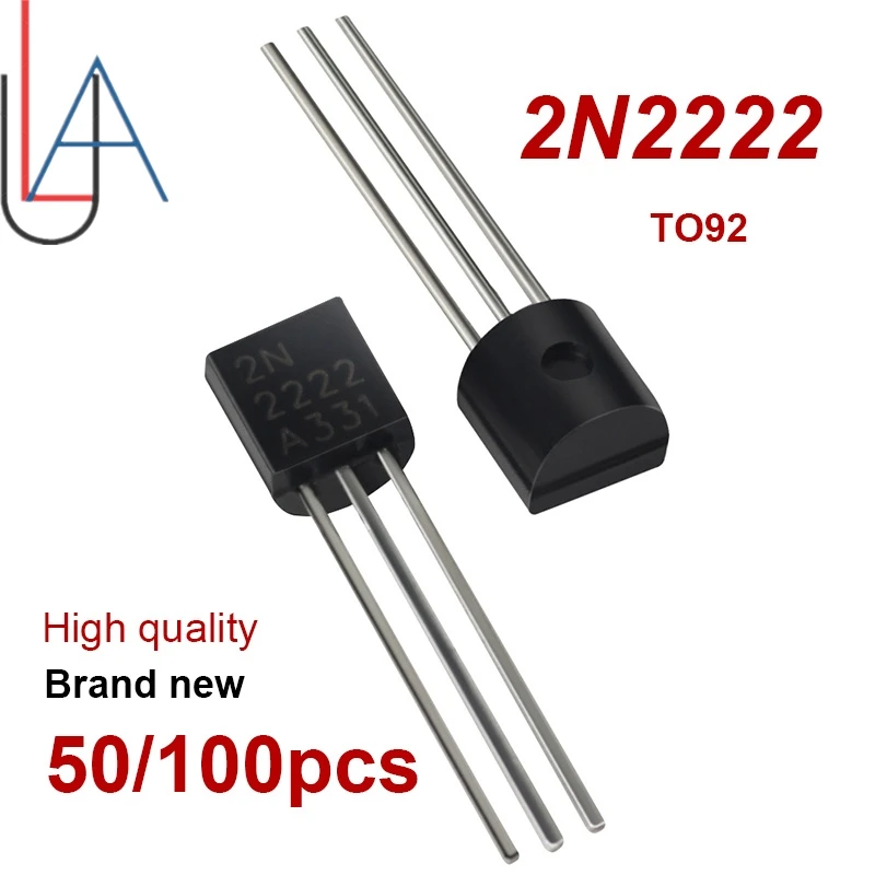 20/50/100/1000Pcs SAMIROB Transistor Kit 2N2222 TO-92 NPN 30V 800mA High Frequency Power Transistors Electronic Components