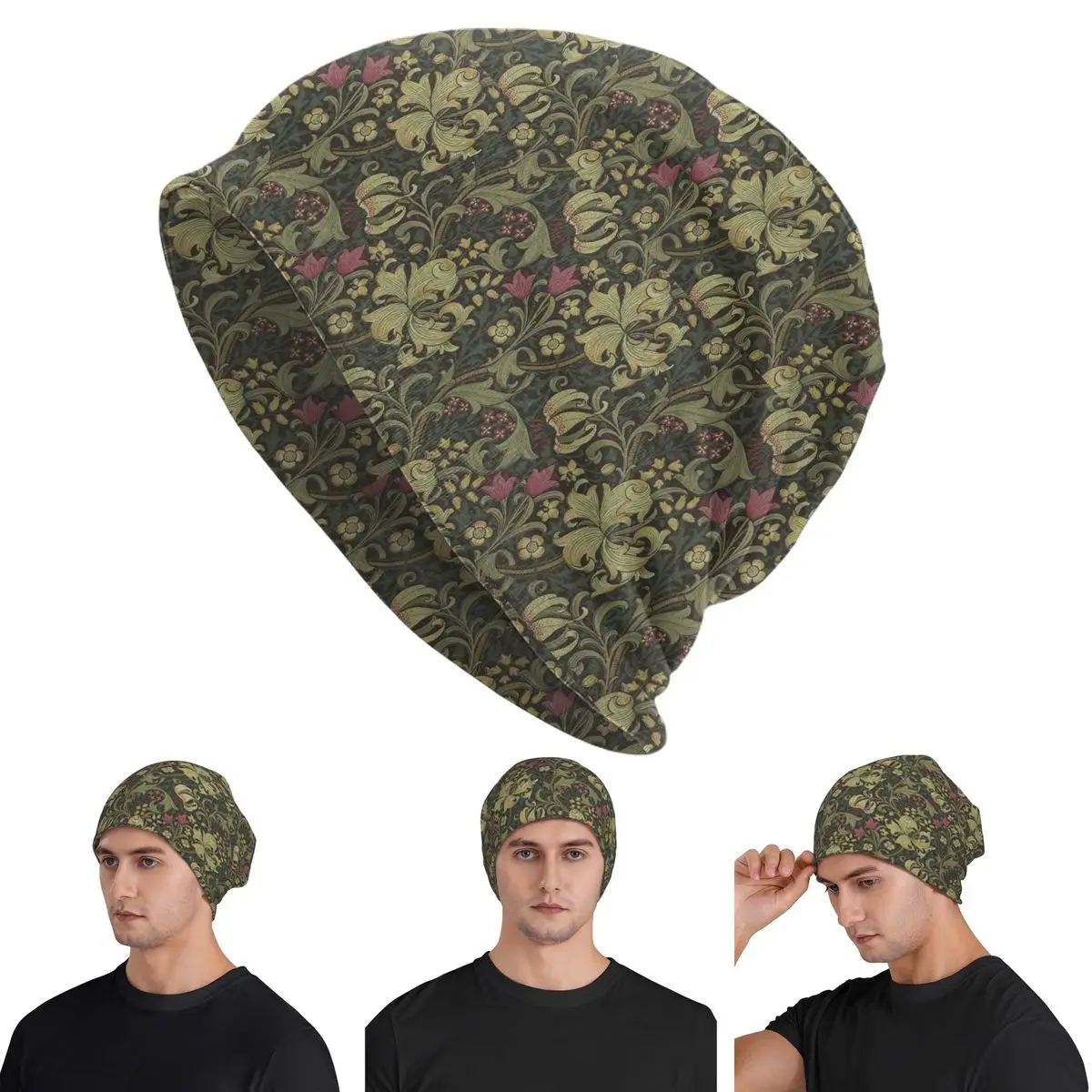 

Шапки-бини William Morris Bullerswood Skullies, теплая осенне-зимняя уличная шапка, вязаные шапки для мужчин, женщин и взрослых