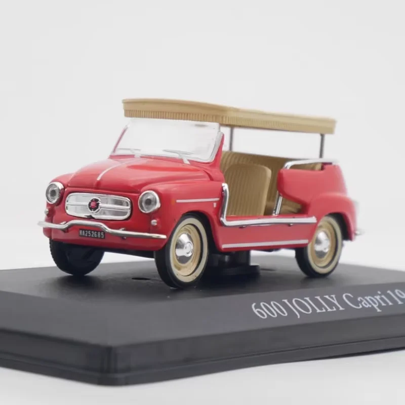 

IXO Diecast 1:43 Scale 600 JOLLY Capri 1966 Alloy Car Model Finished Product Simulation Toy Collection Static Model