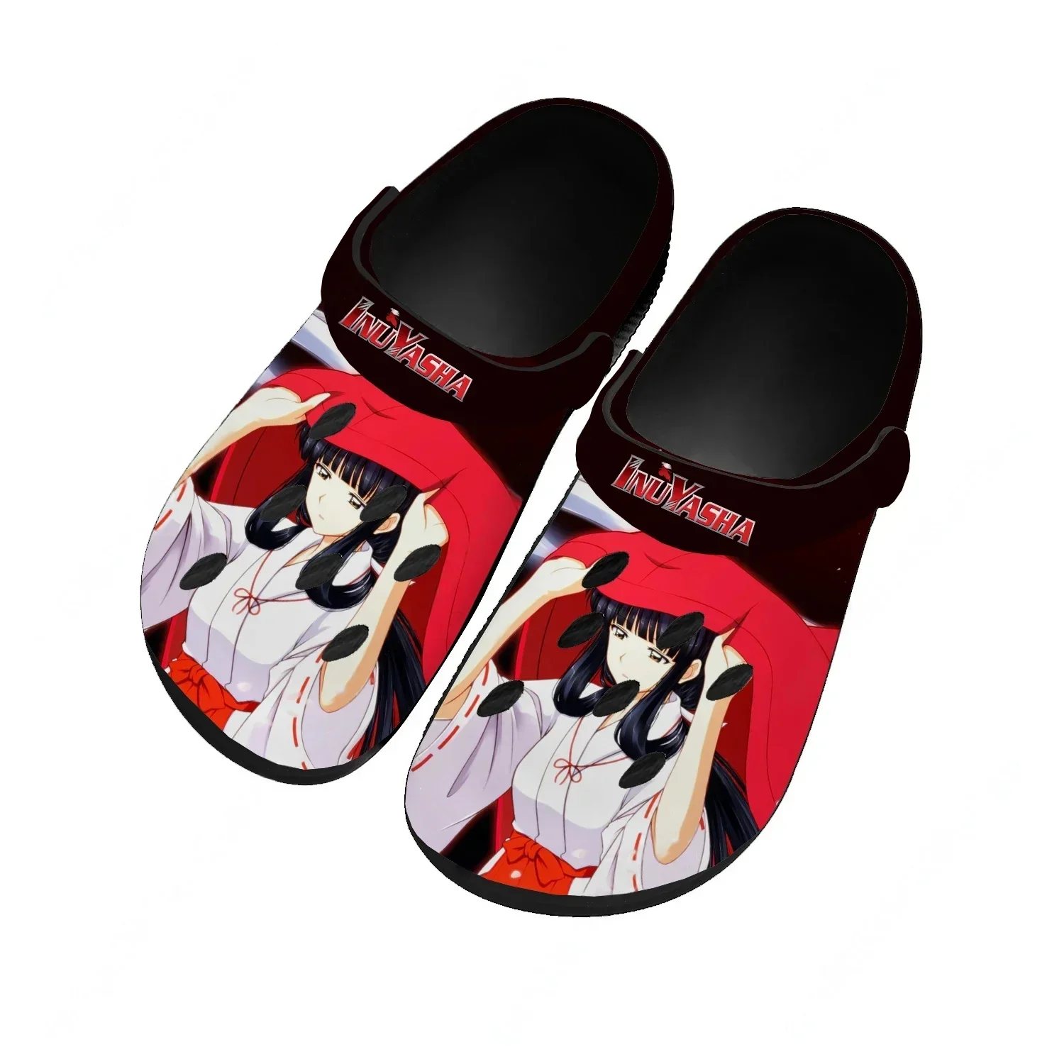 InuYasha Kikyō Water Shoes Mens Womens Comfortable Fashion Home Garden Clogs Customizd Sandals Beach Breathable Hole Slippers