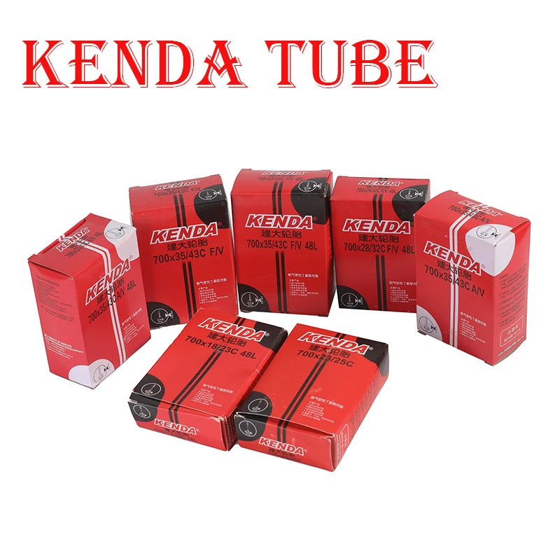 AliExpress Kenda 2PCS KENDA bicycle inner tube 700C 23C 25C 28C 35C 45C camera Schrader Presta valve inner tube road bike tubes tire chambre air