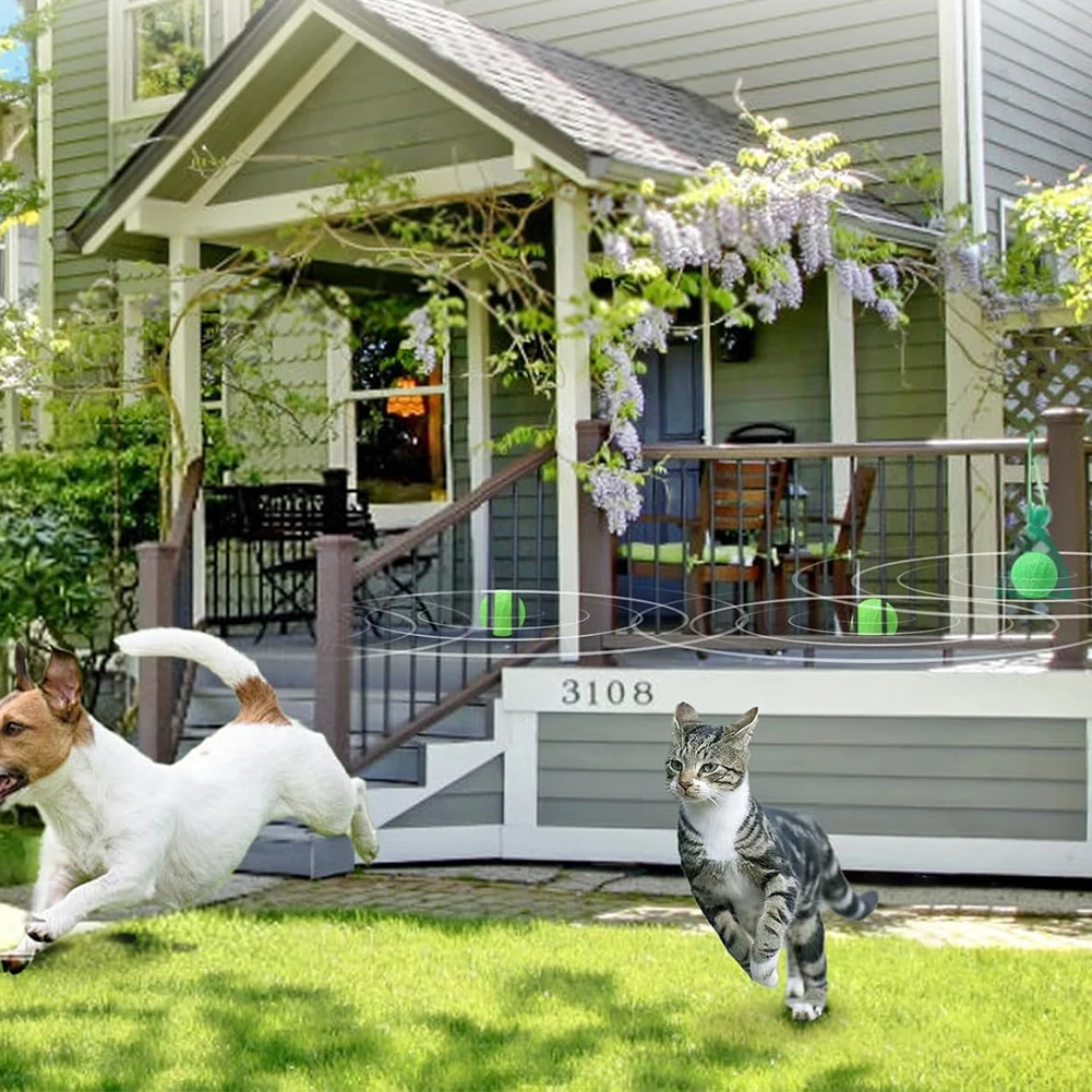 12 حزمة كرة رادع للقطط في الهواء الطلق داخلي زيت النعناع الطبيعي كرة رادعة للقطط طارد للقطط إبقاء قبالة حديقة ساحة الحديقة