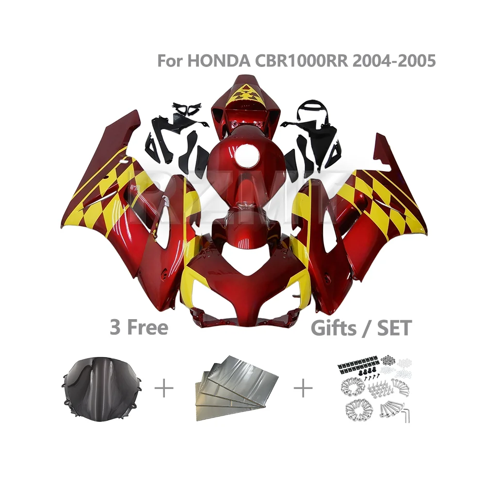 

Комплект обтекателя мотоцикла для HONDA CBR1000RRR 2004-2005 CBR 1000RR ABS, инъекционные индивидуальные обтекатели, комплект деталей для кузова H1005-1007b