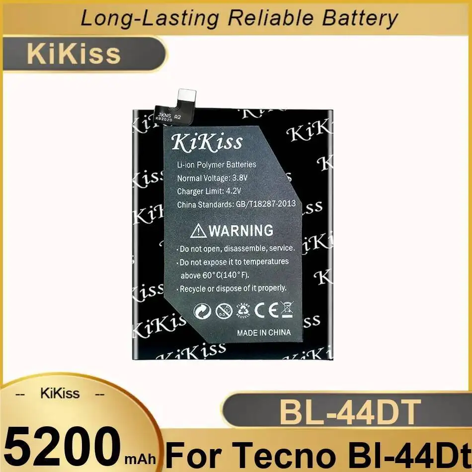 

5200Mah For Tecno BL-44DT High Capacity Mobile Phone Battery