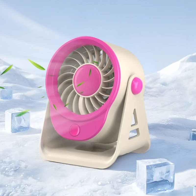 Office desktop mini cooling turbo fan USB mini desktop silent cooling fan; silent student dormitory small personal cooling fan