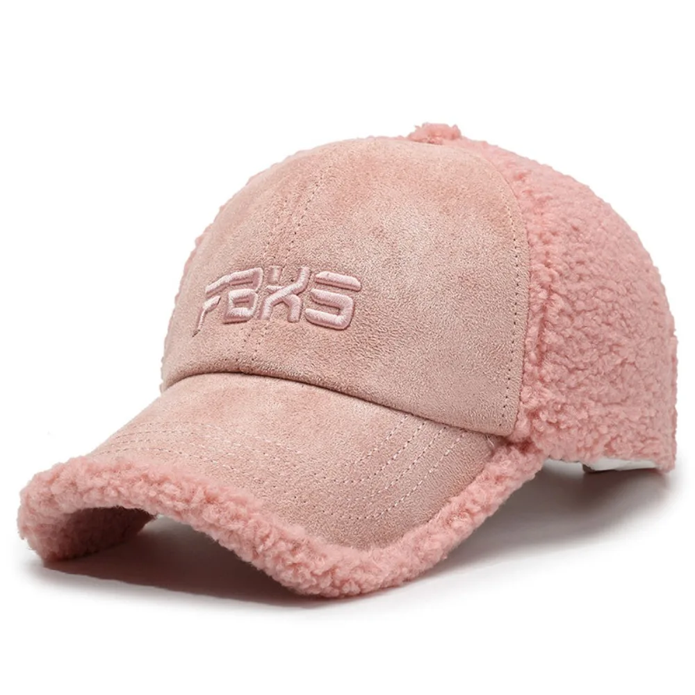 

Fashion Warm Baseball Cap Personality Cotton Hip Hop Party Caps Letter Embroidery Adjustable Snapback Cap Winter