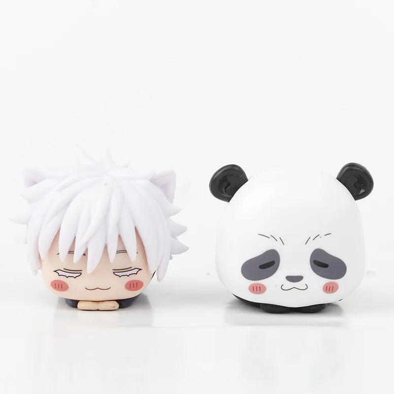5 ピース/セットアニメ呪術廻戦キャラクター睡眠バージョンパンダモデルおもちゃ約 5 センチメートル